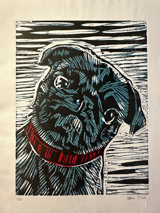 Ricky Bobby - Print by Laura Cox