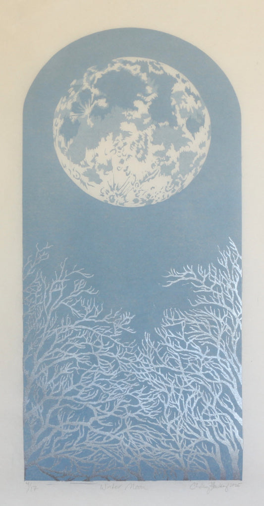 Winter Moon - Print by Chelsey Hawkey